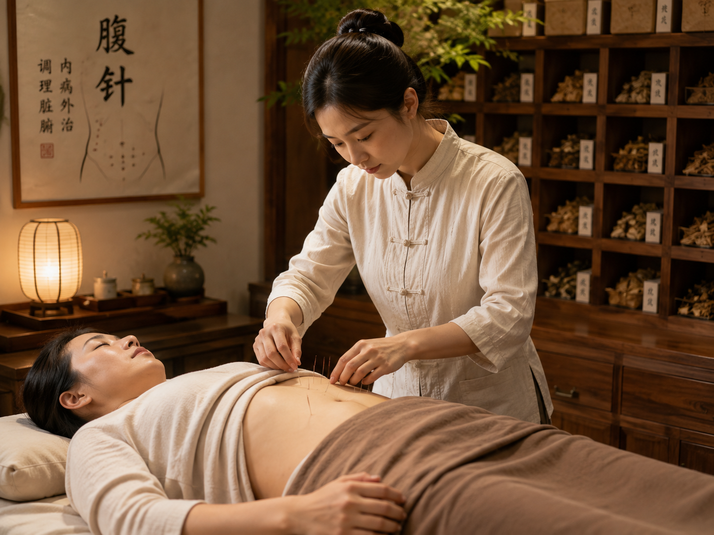腹针疗法 / Abdominal Acupuncture treatment